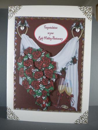 Ruby Wine and Roses by Kristina Norbat