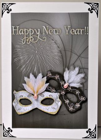 Masquarade Masks New Year by Kristina Norbat