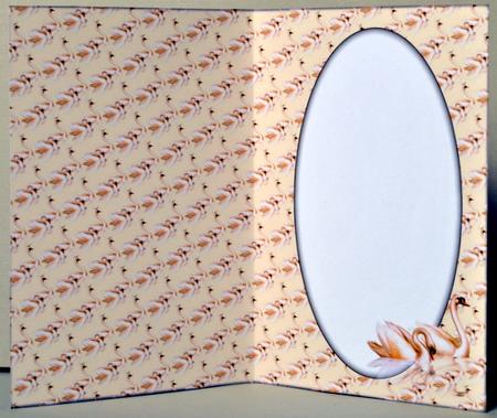 Swans Insert (cream) by Kristina Norbat