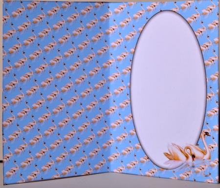 Swans Insert (light Blue) by Kristina Norbat