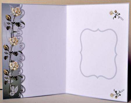 Floral Insert 36 Yellow Roses by Kristina Norbat