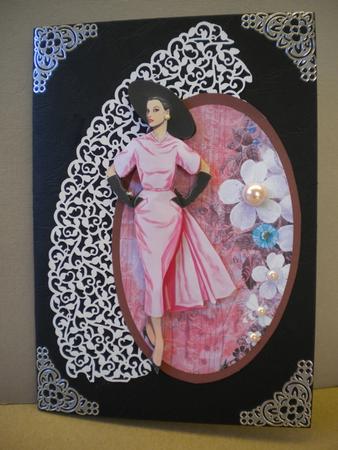 Elegant Lady in Pink by Kristina Norbat
