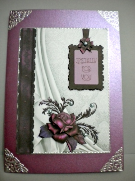 Damson Rose & Brocade by Kristina Norbat
