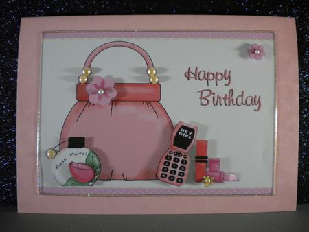 Girls Handbag & Mobile Step by Step by Kristina Norbat