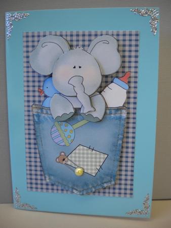 A4 Boyish Elephant by Kristina Norbat