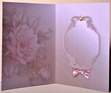 Taupe Butterflies and Roses Matching A5 Insert by Kristina Norbat