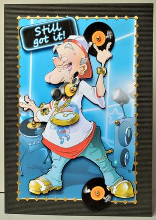 Old Dj Dude. by Kristina Norbat