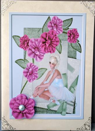 Flowers and Balllerina by Kristina Norbat