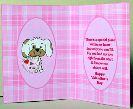 Be Mine Valentines Day Insert by Kristina Norbat
