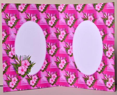 Pink Music and Hibiscus Insert by Kristina Norbat