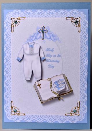 Baby Boy Christening Day by Kristina Norbat