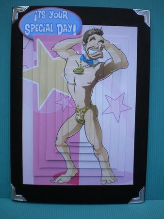 Stripper Dude Pyramid. by Kristina Norbat