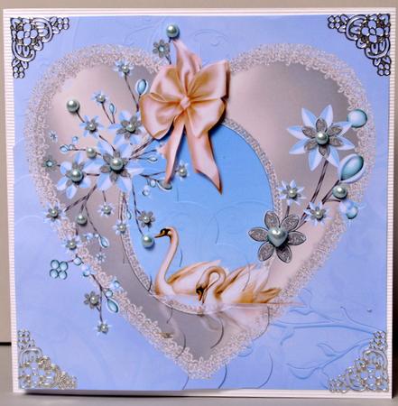 Heart Romance Card by Kristina Norbat