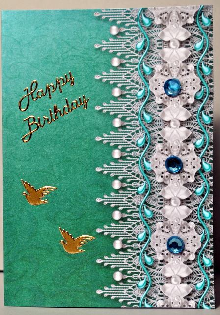 Lace & Dreams Backing Paper 3 by Kristina Norbat