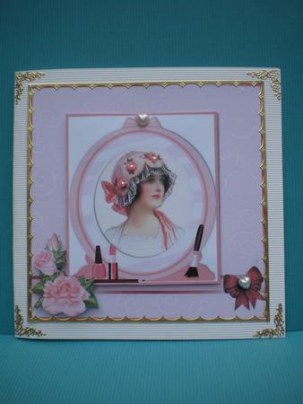 Mirror Image of Beauty Pink by Kristina Norbat