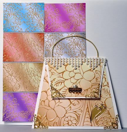 Gilded Window Backgrounds by Kristina Norbat