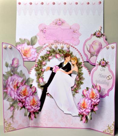 Wedding Gate Fold Pop Up Kit A5 by Kristina Norbat