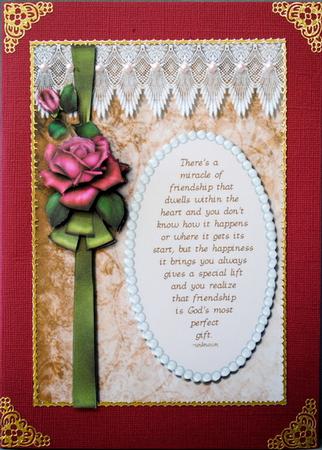 Vintage Paper, Lace & Roses Topper Kit by Kristina Norbat