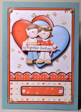 Together Forever Topper and Decoupage by Kristina Norbat