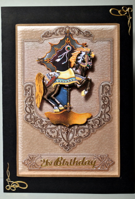 Teal and Taupe Leather Shield Card Fronts by Kristina Norbat