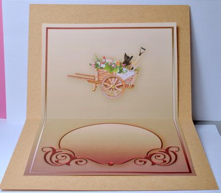 Gone for a Cuppa Gardening Matching A5 Insert by Kristina Norbat