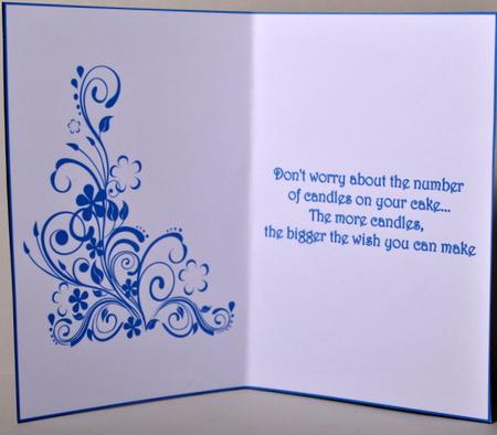 Floral Swirls Insert by Kristina Norbat
