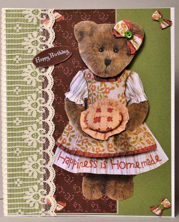 Happiness is Homemade Over the Edge Large Dl by Kristina Norbat