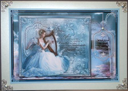 Music to My Heart Anniversary Card by Kristina Norbat