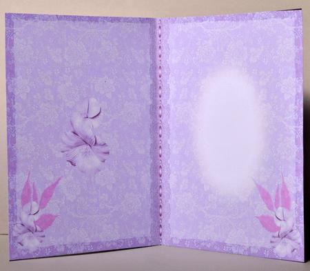 Flowers and Lace Insert by Kristina Norbat