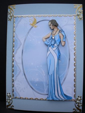 Elegant Dream Decoupage by Kristina Norbat