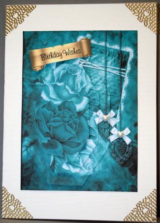 Green Quick Card Front by Kristina Norbat