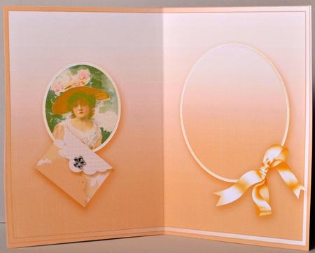 Vintage Lady 2 Matching A5 Insert by Kristina Norbat