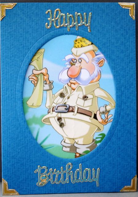 Old Explorer Dude A4. by Kristina Norbat