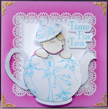 Time for Tea Doodles by Kristina Norbat