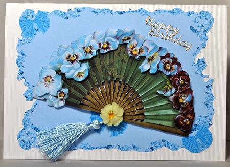 Fan with Bows by Kristina Norbat