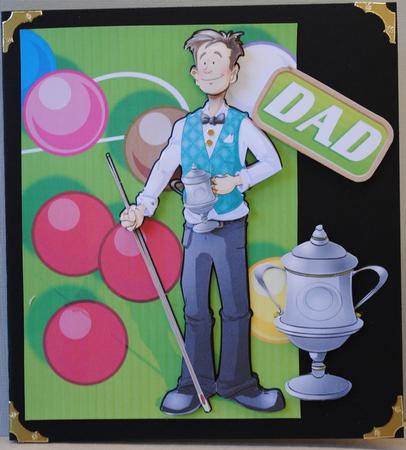 Snooker Dude by Kristina Norbat
