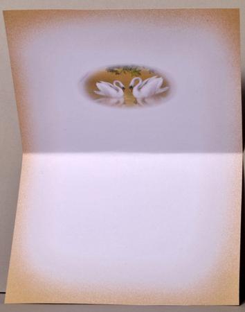 Sunset Swans Insert for Cup173981_56 by Kristina Norbat