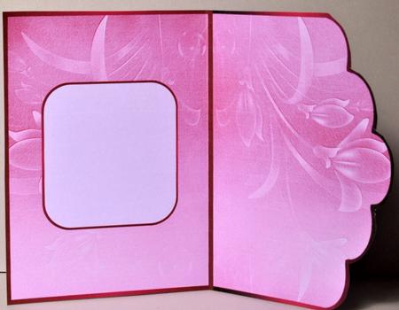 A Celebration Rose Scallop Edge Insert by Kristina Norbat