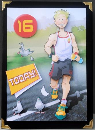 Jogger Dude Ages. by Kristina Norbat