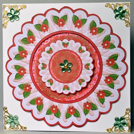 Scrapbooking Elements - Floral Mats and Frames Set 1 by Kristina Norbat