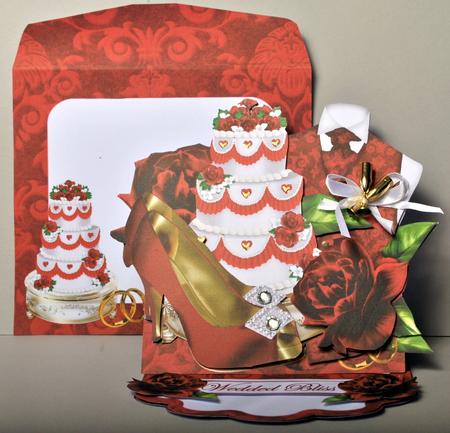 Easel Card Kit - Seems Like Only Yesterday - Ruby by Kristina Norbat