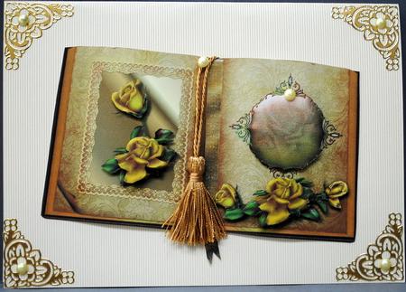 Victorian Romance Frame Topper by Kristina Norbat