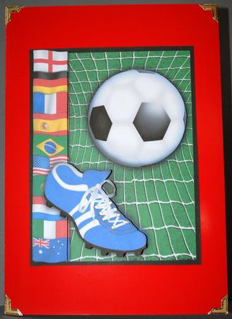 Football World Cup Fever Fathers Day or Birthday by Kristina Norbat