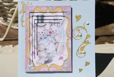 Some Bunny to Love Wedding Tunnel Topper Kit by Kristina Norbat