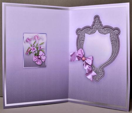 Pink Lilies Bouquet Matching A5 Insert by Kristina Norbat