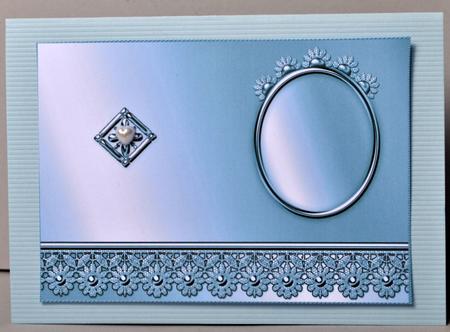 Teal Metallic A5 Portrait Insert by Kristina Norbat