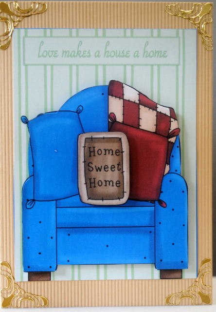 Armchair New Home by Kristina Norbat
