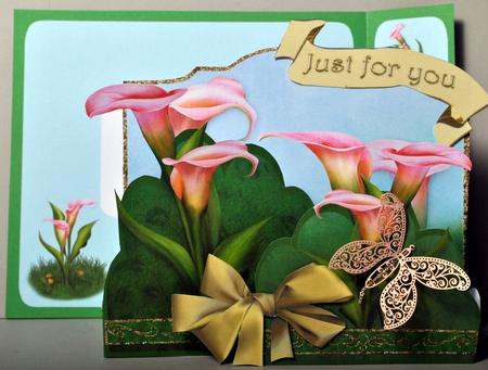 Pink Calla Lilies by Kristina Norbat