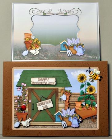 Gone for Tea Gardening A4 Kit by Kristina Norbat