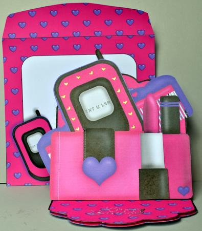 Easel Card Kit - Teen Queen by Kristina Norbat